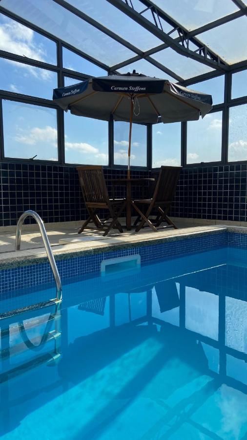 Aquarius Hotel Flat Residence サンタ・クルス・ド・スル エクステリア 写真