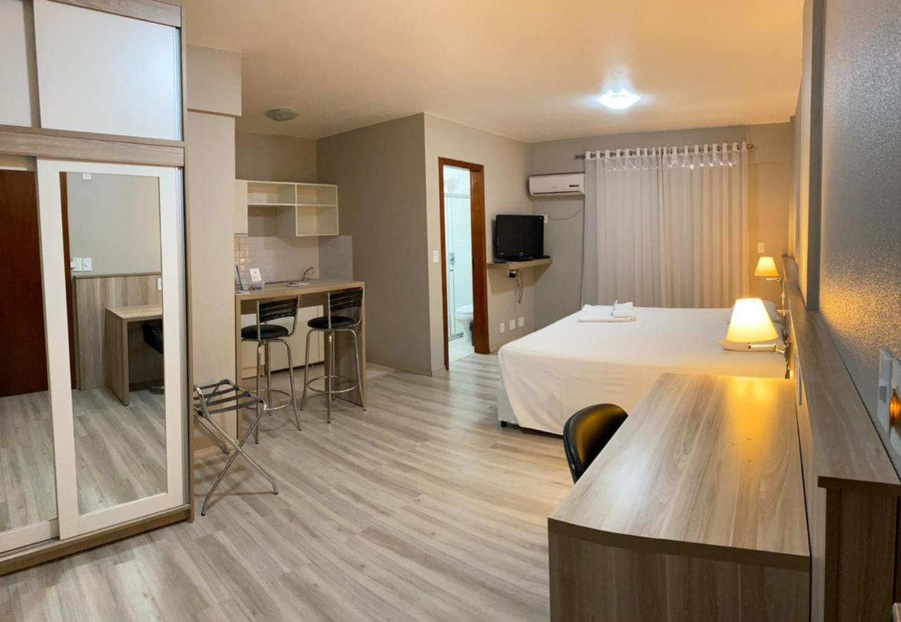 Aquarius Hotel Flat Residence サンタ・クルス・ド・スル エクステリア 写真