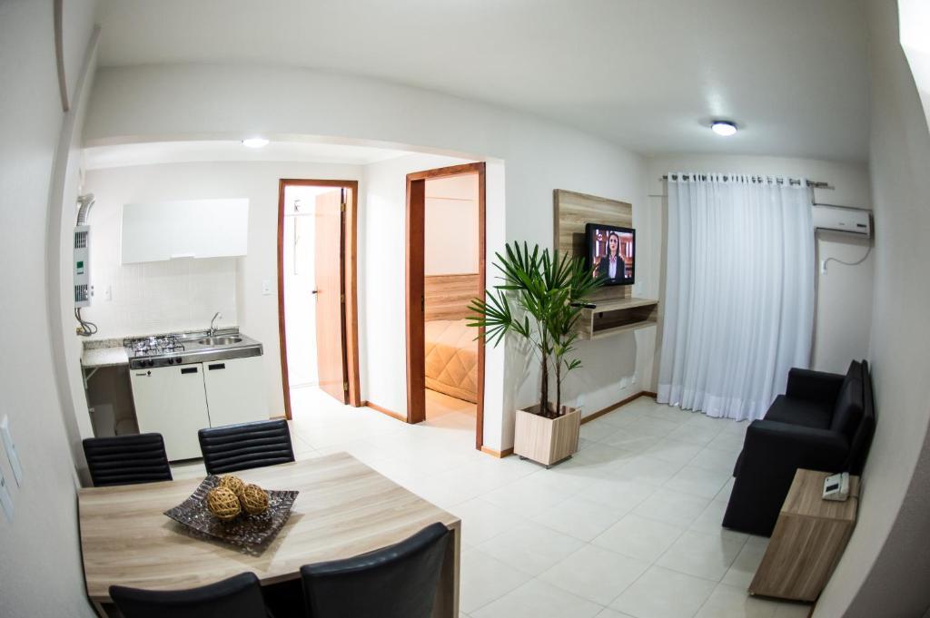 Aquarius Hotel Flat Residence サンタ・クルス・ド・スル 部屋 写真