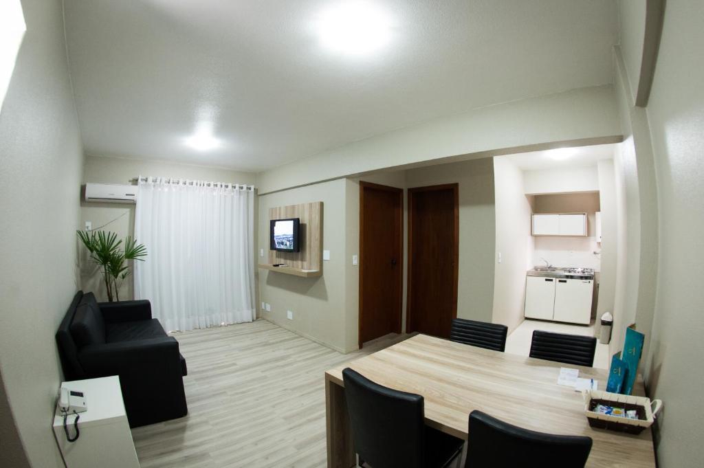 Aquarius Hotel Flat Residence サンタ・クルス・ド・スル 部屋 写真