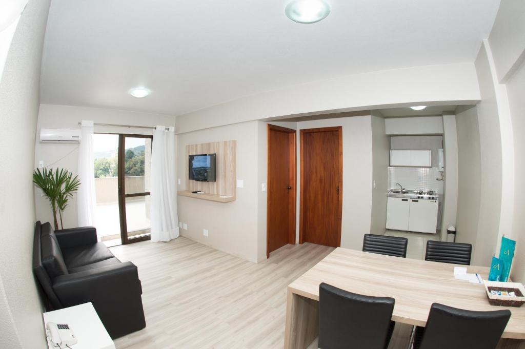 Aquarius Hotel Flat Residence サンタ・クルス・ド・スル 部屋 写真